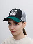 Бейсболка GOORIN BROTHERS арт. 101-0392 (черный / зеленый)